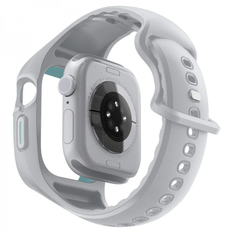 Spigen SGP LIQUID AIR PRO BAND Θήκη με Λουράκι για Apple Watch series 10 (46 MM) - ΓΚΡΙ - ACS09318
