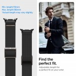 Spigen SGP BAND FIT LITE Υφασμάτινο Λουράκι για SAMSUNG GALAXY WATCH 8 / CLASSIC (40 / 44 / 46 MM) - ΜΑΥΡΟ - AMP10117