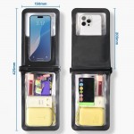 Spigen SGP Velo A603 Universal Αδιάβροχη θήκη τηλεφώνου, 2 ΤΕΜ - BLACK - ACS09745