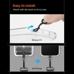 Spigen SGP Universal Crossbody Lanyard Λουράκι (Strap 1P + Connector 2P) DA30M,  LANYARD STRAP CROSSBODY για θήκη - ΜΑΥΡΟ - AFA10616