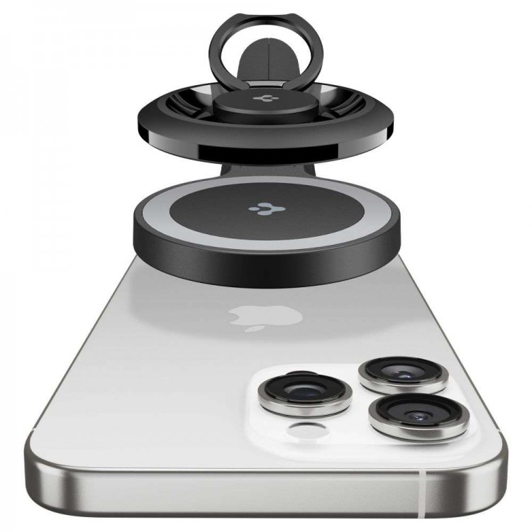 Spigen SGP One Push MAGSAFE+ Auto Opening ΑΣΥΡΜΑΤΟ Selfie Stick Bluetooth Remote ΤΡΙΠΟΔΑΣ 360 - ΜΑΥΡΟ - AMP09534