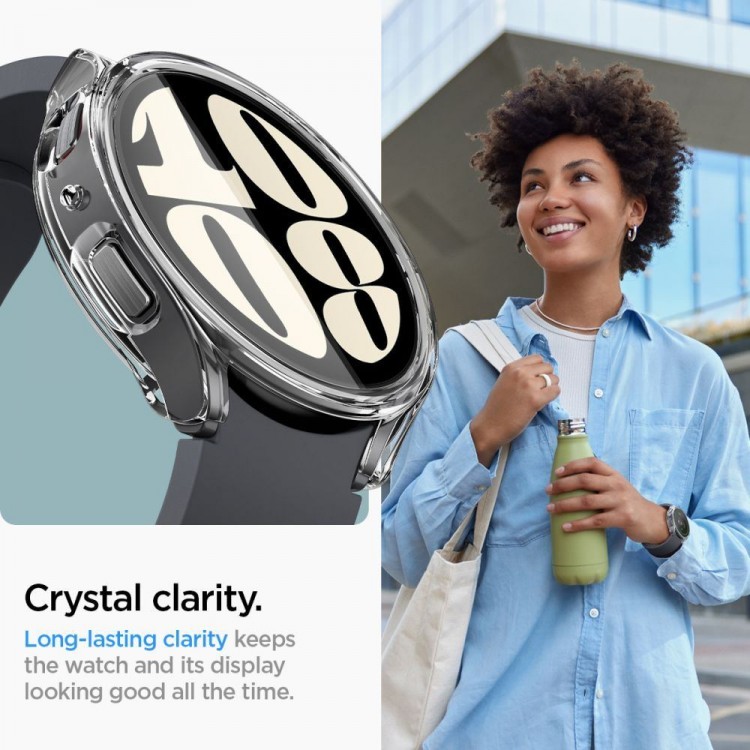 ΘΗΚΗ Spigen SGP ULTRA HYBRID για Samsung Galaxy Watch 6 40mm - CRYSTAL ΔΙΑΦΑΝΗ - ACS06502