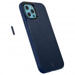 Case Spigen SGP CYRILL LEATHER BRICK για Apple iPHONE 12 PRO 6.1/ 12 6.1 - ΜΑΥΡΟ ΜΠΛΕ - ACS01735