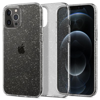Case Spigen SGP Liquid Crystal GLITTER for Apple iPhone 12 PRO MAX - CLEAR GLITTER - ACS01614