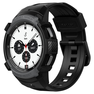 Case Spigen SGP Rugged Armor PRO for Samsung GALAXY WATCH 4 CLASSIC - 42MM - CHARCOAL GREY - ACS03653