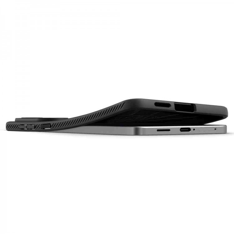Θήκη Spigen SGP LIQUID AIR για Samsung Galaxy S25 EDGE 5G 2025 - ΜΑΥΡΟ - ACS09420