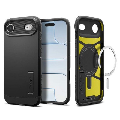 Θήκη Spigen SGP Tough Armor T MagFit MAGSAFE για Apple iPhone 17 AIR 6.6 5G 2025 - ΜΑΥΡΟ - ACS10324