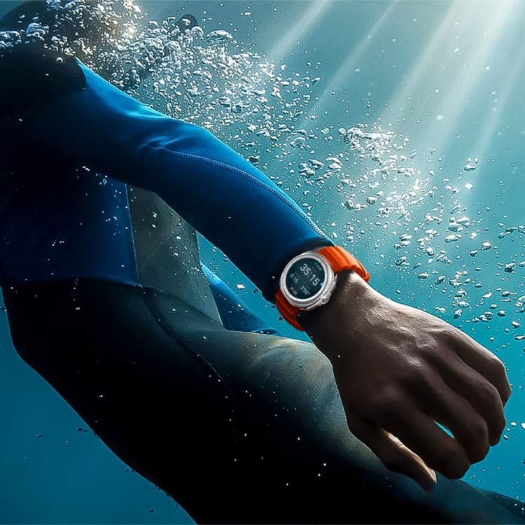 Spigen SGP WBS2 Λουράκι ΣΙΛΙΚΟΝΗΣ για SAMSUNG GALAXY WATCH 8 / CLASSIC (40 / 44 / 46 MM) - ΠΟΡΤΟΚΑΛΙ - AMP10152