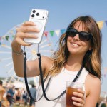 Spigen SGP Crossbody Lanyard Λουράκι (Strap 1P + Connector 2P) DA30L,  LANYARD STRAP CROSSBODY για θήκη - ΜΑΥΡΟ - AFA10614