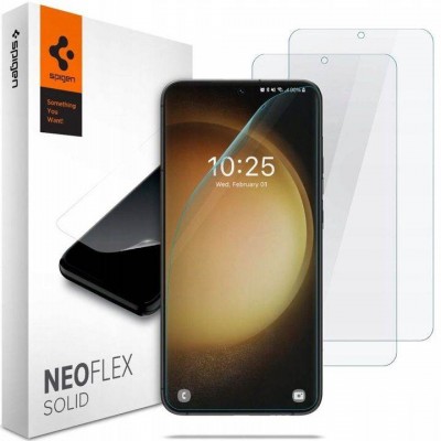 Spigen SGP Μεμβράνη προστασίας Film Neo Flex Crystal Clear για Samsung Galaxy S23 case friendly - AFL05957 - [2 PACK]