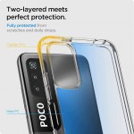 Θήκη Spigen SGP Ultra Hybrid για XIAOMI POCO M3 PRO 5G / REDMI NOTE 10 5G - ΔΙΑΦΑΝΟ - ACS03596