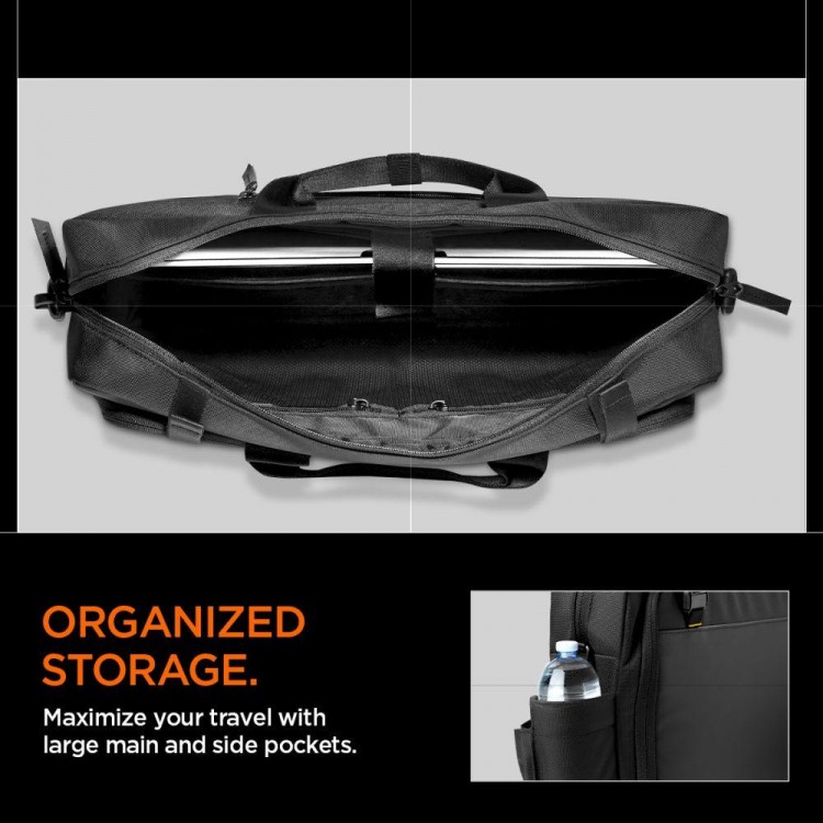 Spigen SGP KLASDEN Dynamic Shield KD300 Τσάντα ώμου για LAPTOP/NOTEBOOK/MACBOOK 15-16 - ΜΑΥΡΟ - AFA09540