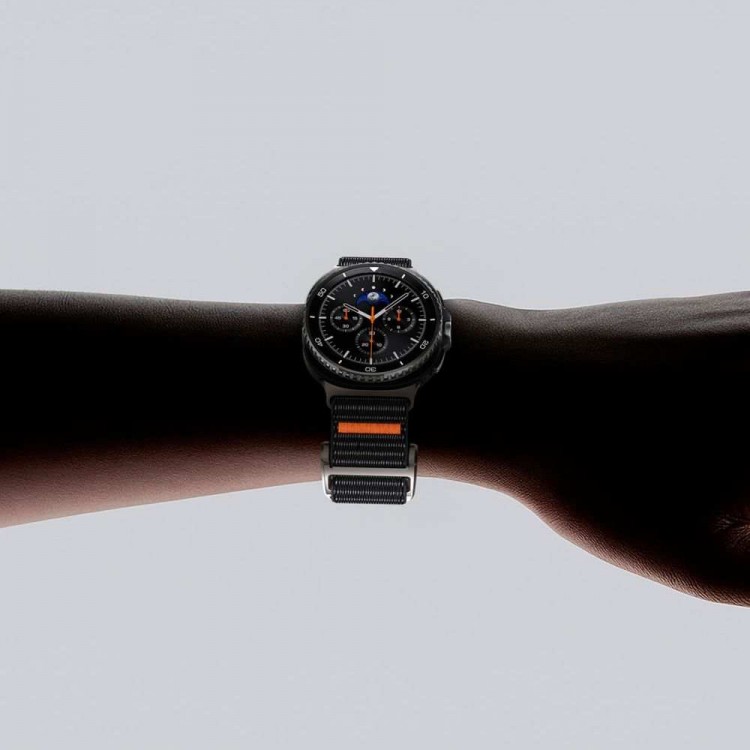 Spigen SGP DuraPro Flex Ultra λουράκι για SAMSUNG GALAXY WATCH 8 44 mm/40 mm, 8 Classic 46 mm (2025) - ΜΑΥΡΟ - AMP10116