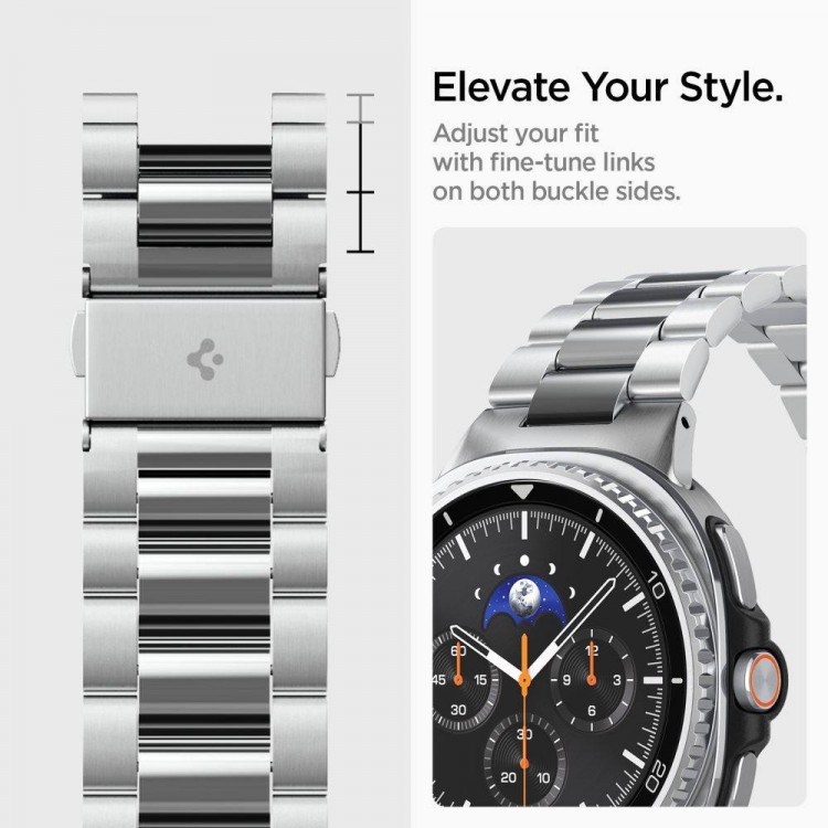 Spigen SGP MODERN Fit 316L BAND Λουράκι για Samsung Galaxy Watch 8 CLASSIC (40/44/46mm) - ΑΣΗΜΙ - AMP10120