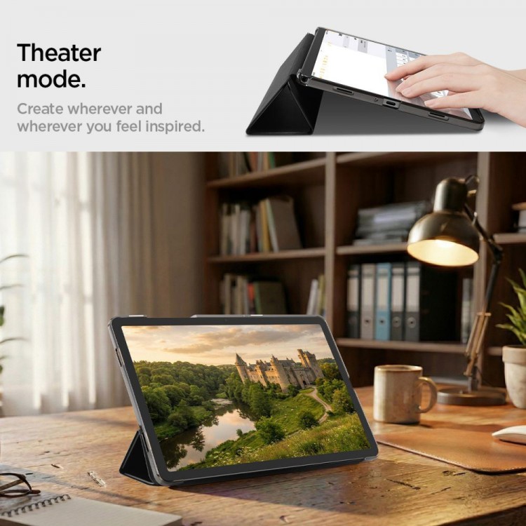 Θήκη SPIGEN SGP Smart Fold Folio για SAMSUNG GALAXY TAB A9+ / A11+ PLUS 11.0 X210 / X215 / X216 / X230 / X235 / X236 - Μαύρη - ACS10553
