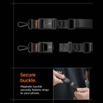 Spigen SGP Universal Crossbody Lanyard Λουράκι (Strap 1P + Connector 2P) DA30M,  LANYARD STRAP CROSSBODY για θήκη - ΜΑΥΡΟ - AFA10616