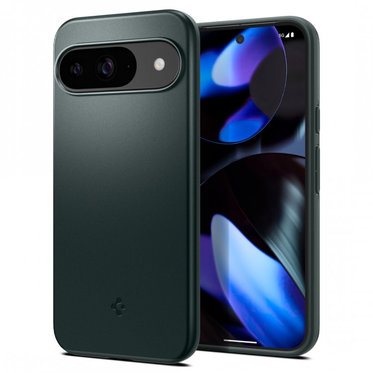 Θήκη SPIGEN SGP Thin Fit για GOOGLE PIXEL 9 Pro/Pixel 9 - Abyss ΠΡΑΣΙΝΟ - ACS07699