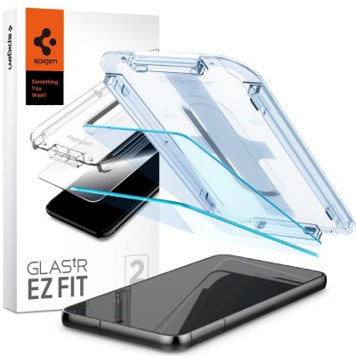 Spigen SGP Γυαλί προστασίας ALM GLAS.tR SLIM FC για SAMSUNG GALAXY S23+ PLUS , 2 TEM - ΔΙΑΦΑΝΟ - AGL05952