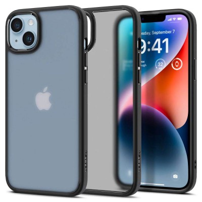 Case Spigen SGP Ultra Hybrid for Apple iPhone 14  6.1 - FROST BLACK - ACS05047