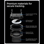 Θήκη SPIGEN SGP TOUGH ARMOR IP Αδιάβροχη για APPLE AIRTAG 1 / 2 - ΜΑΥΡΟ - ACS09781