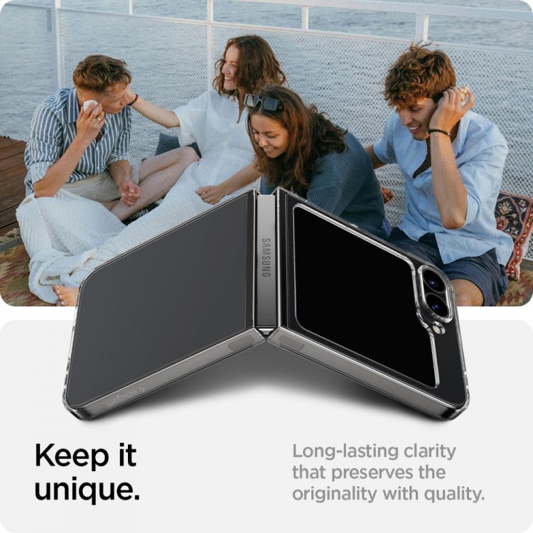 Θήκη Spigen SGP AIRSKIN για SAMSUNG GALAXY Z FLIP 6 / 7 FE 2025 - ΔΙΑΦΑΝΟ - ACS07836