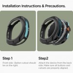 Θήκη Spigen SGP LIQUID AIR για Samsung Galaxy WATCH 8 CLASSIC 46MM 2025 - ACS09841 - ΜΑΥΡΟ