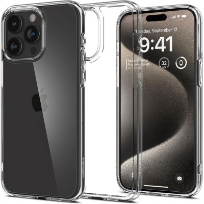 Θήκη Spigen SGP Ultra Hybrid για Apple iPhone 15 PRO 6.1 2023 - ΔΙΑΦΑΝΟ - ACS06707