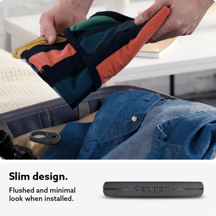 SPIGEN SGP VAULT Secure Holder with Key Ring for APPLE AirTag - Μαύρο - AMP01439