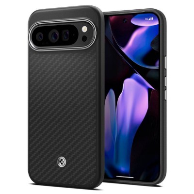 Θήκη Spigen SGP ENZO ARAMID για GOOGLE PIXEL 9 PRO XL - MATTE ΜΑΥΡΟ - ACS07734