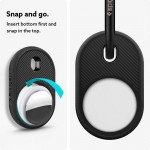 SPIGEN SGP VAULT Secure Holder with Key Ring for APPLE AirTag - Μαύρο - AMP01439