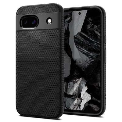 Θήκη Spigen SGP LIQUID AIR για GOOGLE PIXEL 8a - ACS07257 - ΜΑΥΡΟ