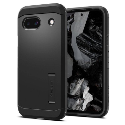 Θήκη Spigen SGP TOUGH Armor για GOOGLE PIXEL 8A - ΜΑΥΡΟ - ACS07264