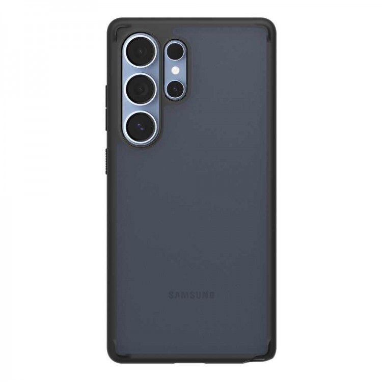 Θήκη Spigen SGP Ultra Hybrid για Samsung Galaxy S25 ULTRA 5G 2025 - ΔΙΑΦΑΝΟ ΓΚΡΙ ΜΑΥΡΟ - ACS08962
