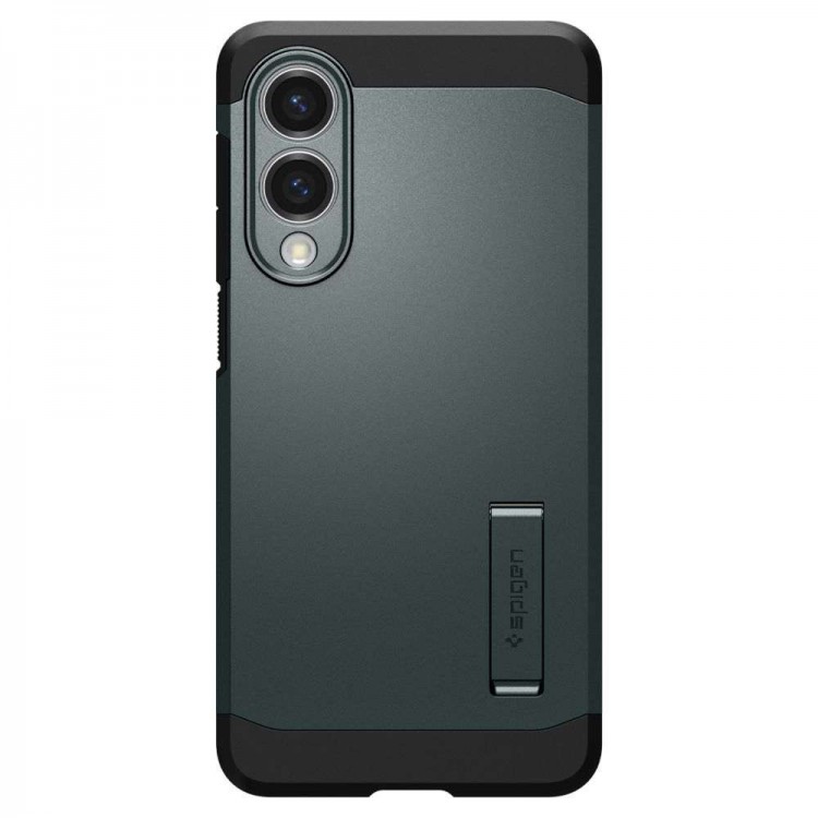 Θήκη SPIGEN SGP Tough Armor MagSafe για Samsung Galaxy S25 EDGE 5G 2025 - ABYSS ΠΡΑΣΙΝΟ - ACS09424