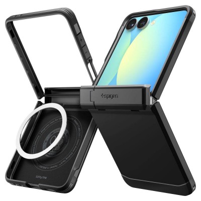 Θήκη Spigen SGP TOUGH ARMOR PRO MAG MAGSAFE για SAMSUNG GALAXY Z FLIP 7 2025 - ΜΑΥΡΟ - ACS09561
