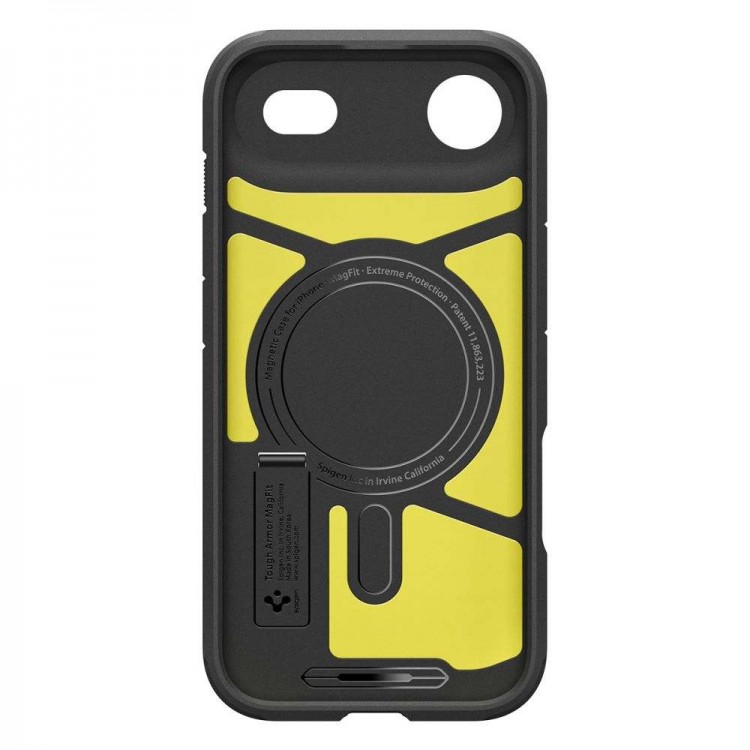 Θήκη Spigen SGP Tough Armor T MagFit MAGSAFE για Apple iPhone 17 AIR 6.6 5G 2025 - ΜΑΥΡΟ - ACS10324