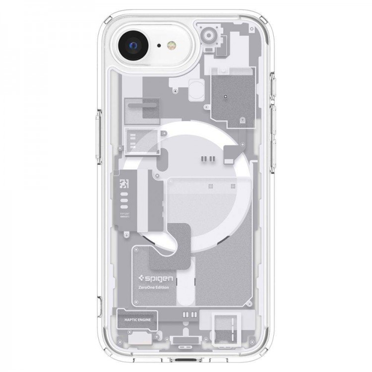 Θήκη Spigen SGP Ultra Hybrid MagSafe για APPLE IPHONE 16e 6.1 2025 - zero one ΛΕΥΚΟ - ACS09142