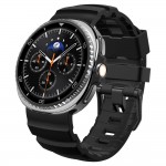 Spigen SGP WBS2 Λουράκι ΣΙΛΙΚΟΝΗΣ για SAMSUNG GALAXY WATCH 8 / CLASSIC (40 / 44 / 46 MM) - ΜΑΥΡΟ - AMP10151