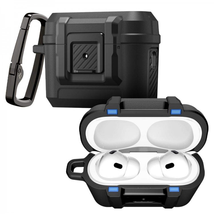 Θήκη Spigen SGP LOCK FIT για Apple AirPods PRO 3 2025 - ΜΑΥΡΟ - ACS09825