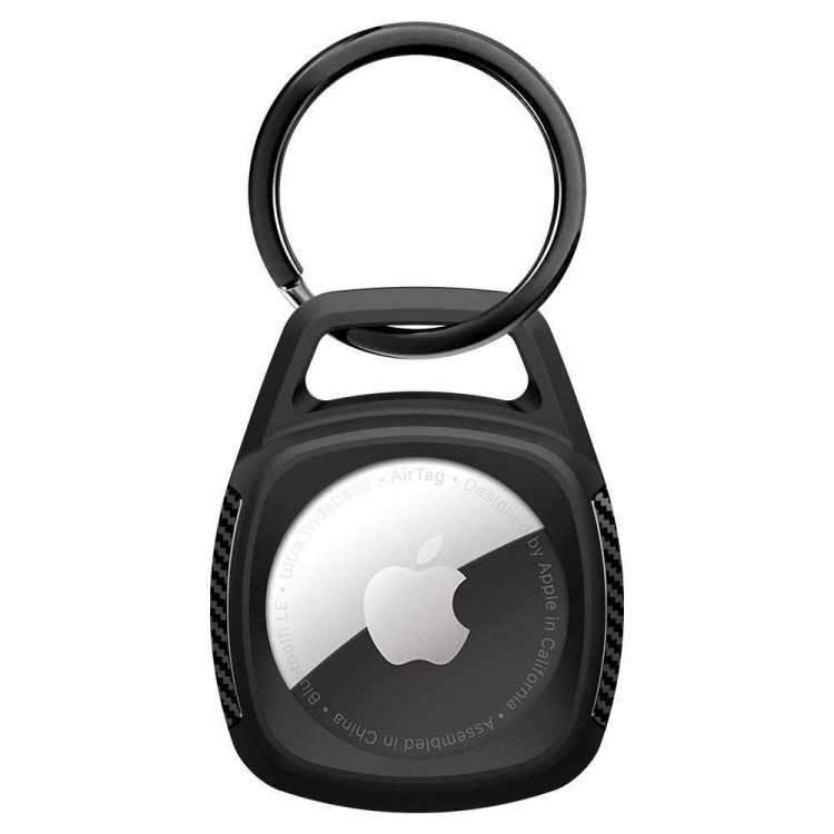 SPIGEN SGP RUGGED ARMOR Carabiner μπρελόκ για APPLE AIRTAG 1 / 2 - Μαύρο - AMP01565