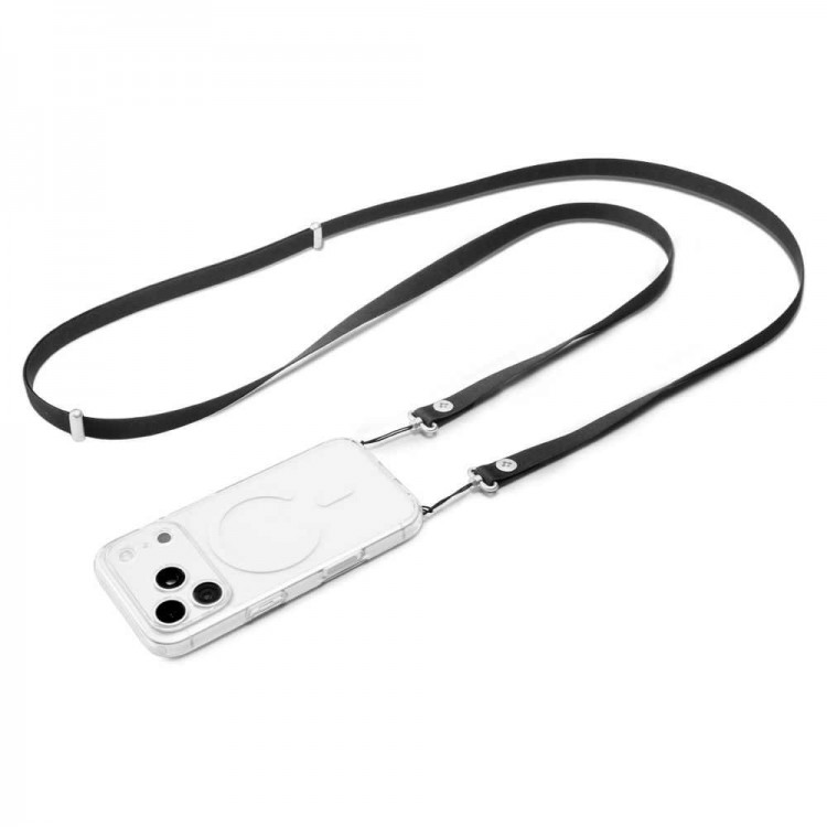 Spigen SGP Crossbody Lanyard Λουράκι (Strap 1P + Connector 2P) DA30L,  LANYARD STRAP CROSSBODY για θήκη - ΜΑΥΡΟ - AFA10614