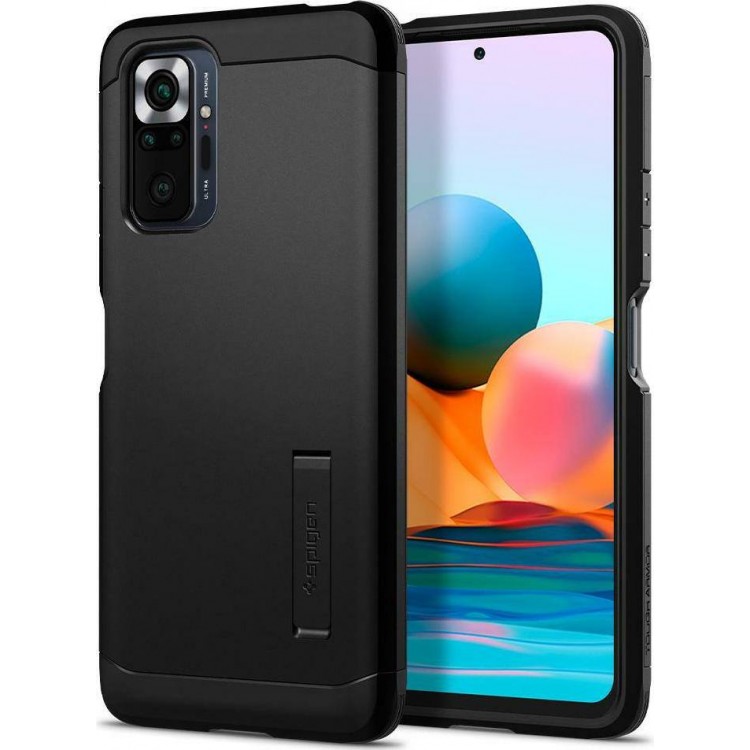 Θήκη Spigen SGP TOUGH ARMOR για XIAOMI REDMI NOTE 10 Pro - MAYΡΟ - ACS02846