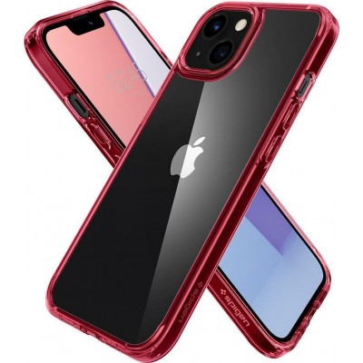 Case Spigen SGP Ultra Hybrid for Apple iPhone 13 6.1 - RED CLEAR - ACS03524