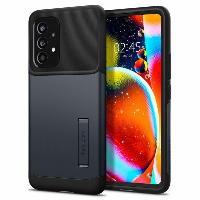 Θήκη Spigen SGP Slim Armor για Samsung Galaxy A53 5G 2023 - ΜΕΤΑΛΛΙΚΟ ΜΠΛΕ - ACS04203