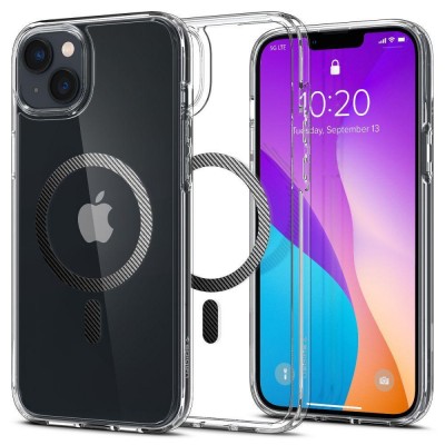 Θήκη Spigen SGP Ultra Hybrid MagSafe για Apple iPhone 14 6.1 2022 - Carbon Fiber ΜΑΥΡΟ - ACS05050