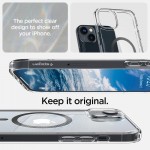 Θήκη Spigen SGP Ultra Hybrid MagSafe για Apple iPhone 14 6.1 2022 - Carbon Fiber ΜΑΥΡΟ - ACS05050
