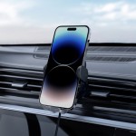 Spigen SGP OneTap AirVent Universal Βάση αυτοκινήτου με λειτουργία φόρτισης Qi 15W για Smartphones AirVent UTS12W - ACP01279 - ΜΑΥΡΟ