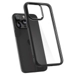 Θήκη Spigen Sgp Crystal Hybrid για Apple iPhone 15 Pro Max 6.7 2023 - ΜΑΥΡΟ - ACS06449