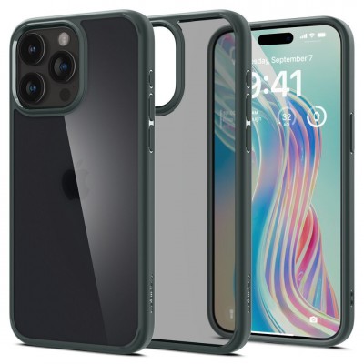 Θήκη Spigen SGP Ultra Hybrid για Apple iPhone 15 PRO MAX 6.7 2023 - FROST ΠΡΑΣΙΝΟ - ACS0659