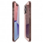 Θήκη Spigen SGP Liquid Crystal GLITTER για Apple iPhone 15 PRO MAX 2023 - ΔΙΑΦΑΝΗ ΡΟΖ GLITTER - ACS06560